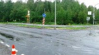 Завершены работы по установке барьерного ограждения в Гатчинском районе Лен.области.